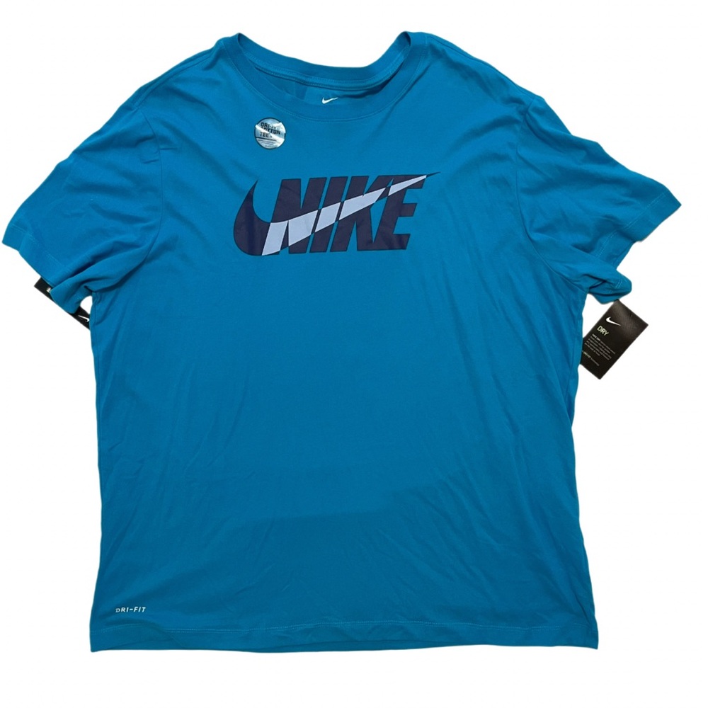 Nike Men's Teal Short Sleeve Tee